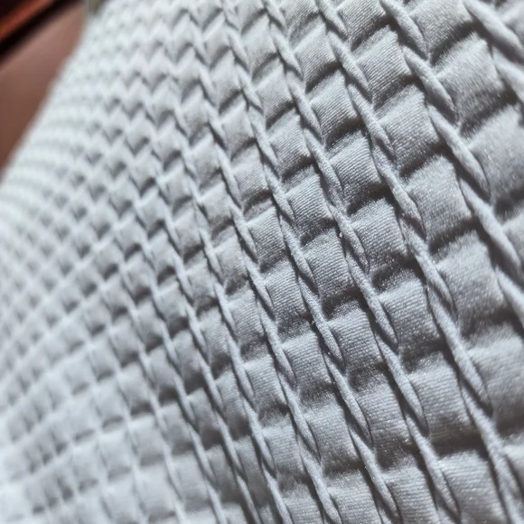 Selene Sport Vintage 90s White Zip up Blouse Size XL - Picture 7 of 8